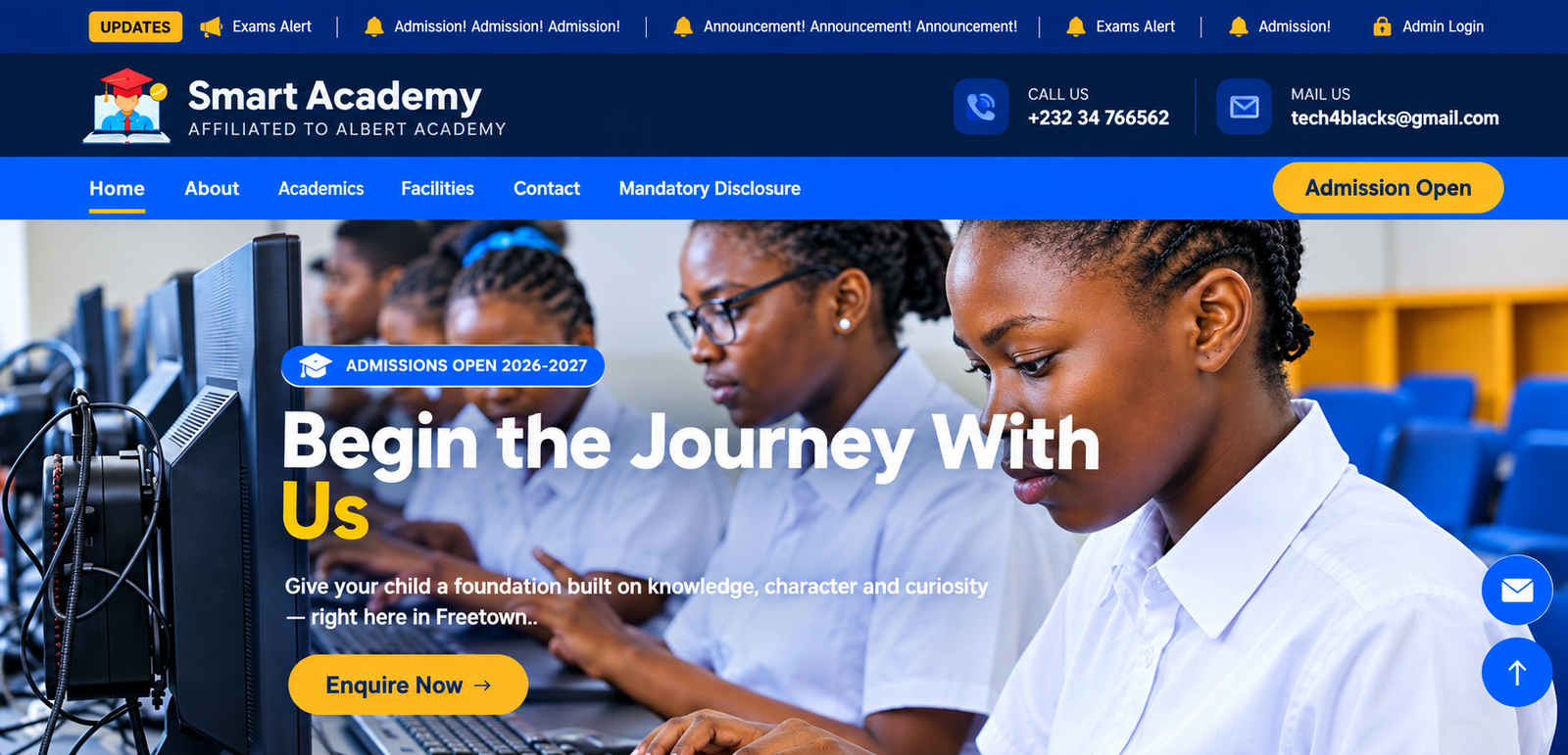 Your School Deserves an Online Presence
