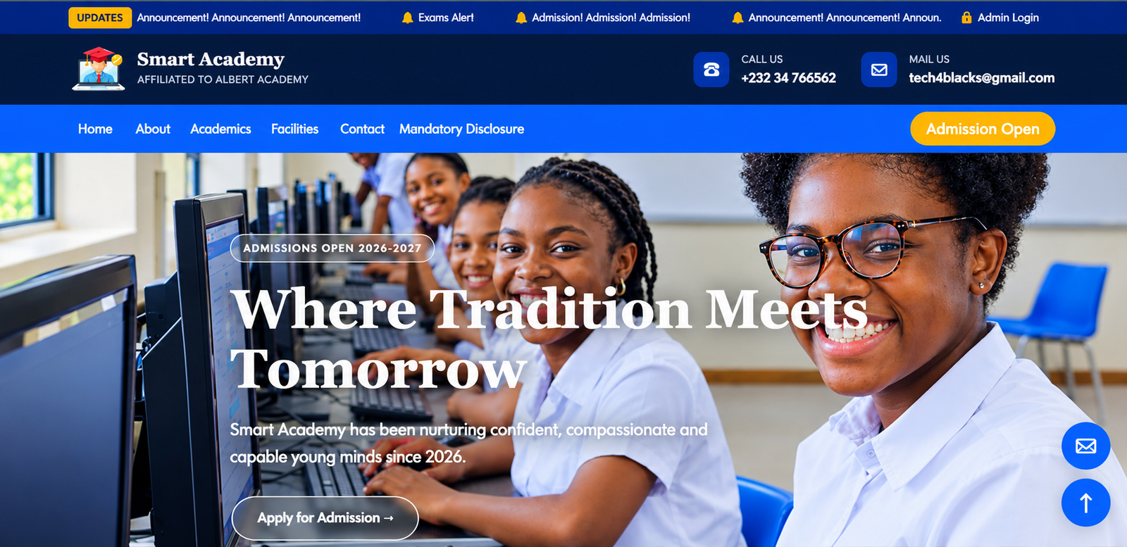 No School Website? No Problem!